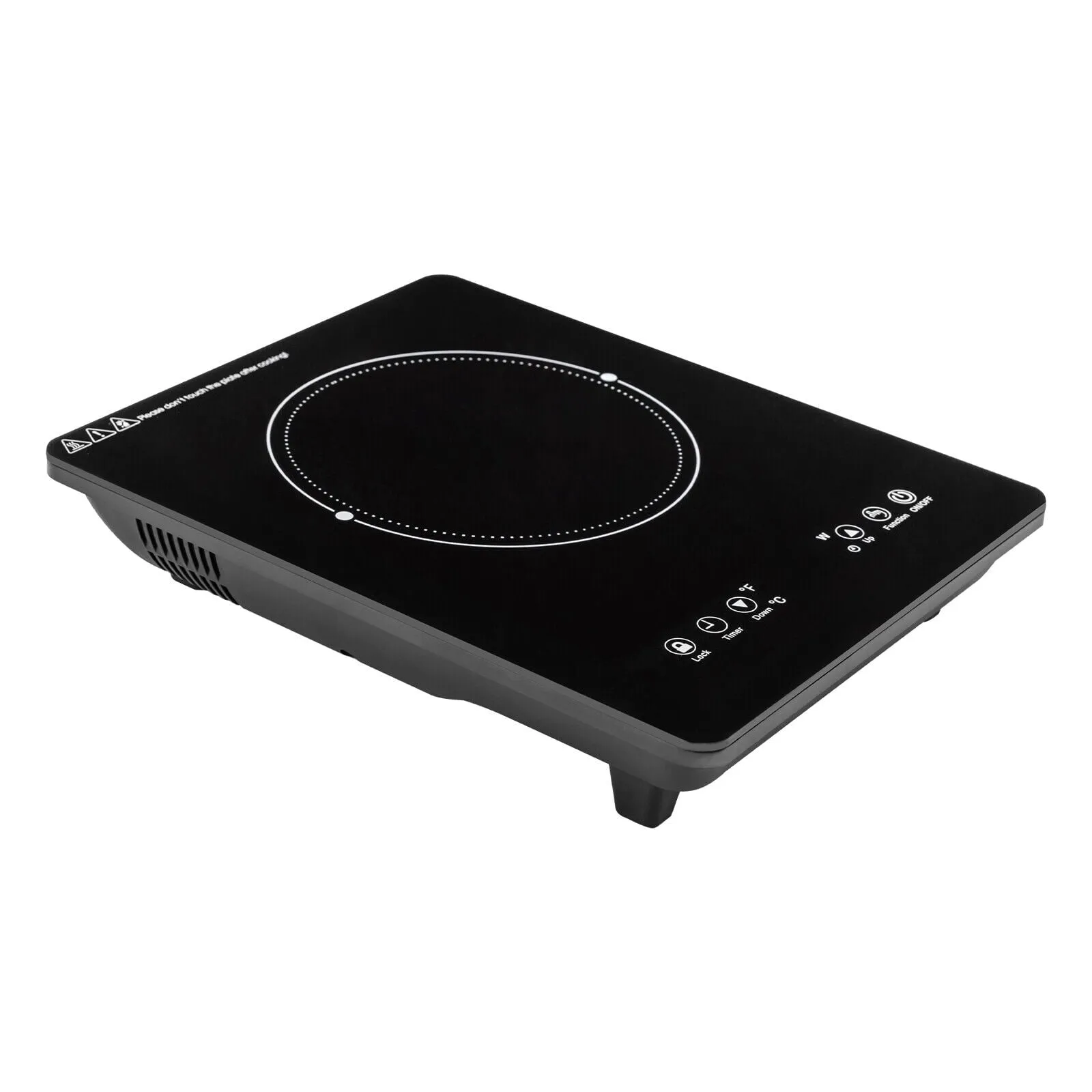 1800W Portable Electric Induction Cooktop Stove Hotplate Cooker Durable Kitchen