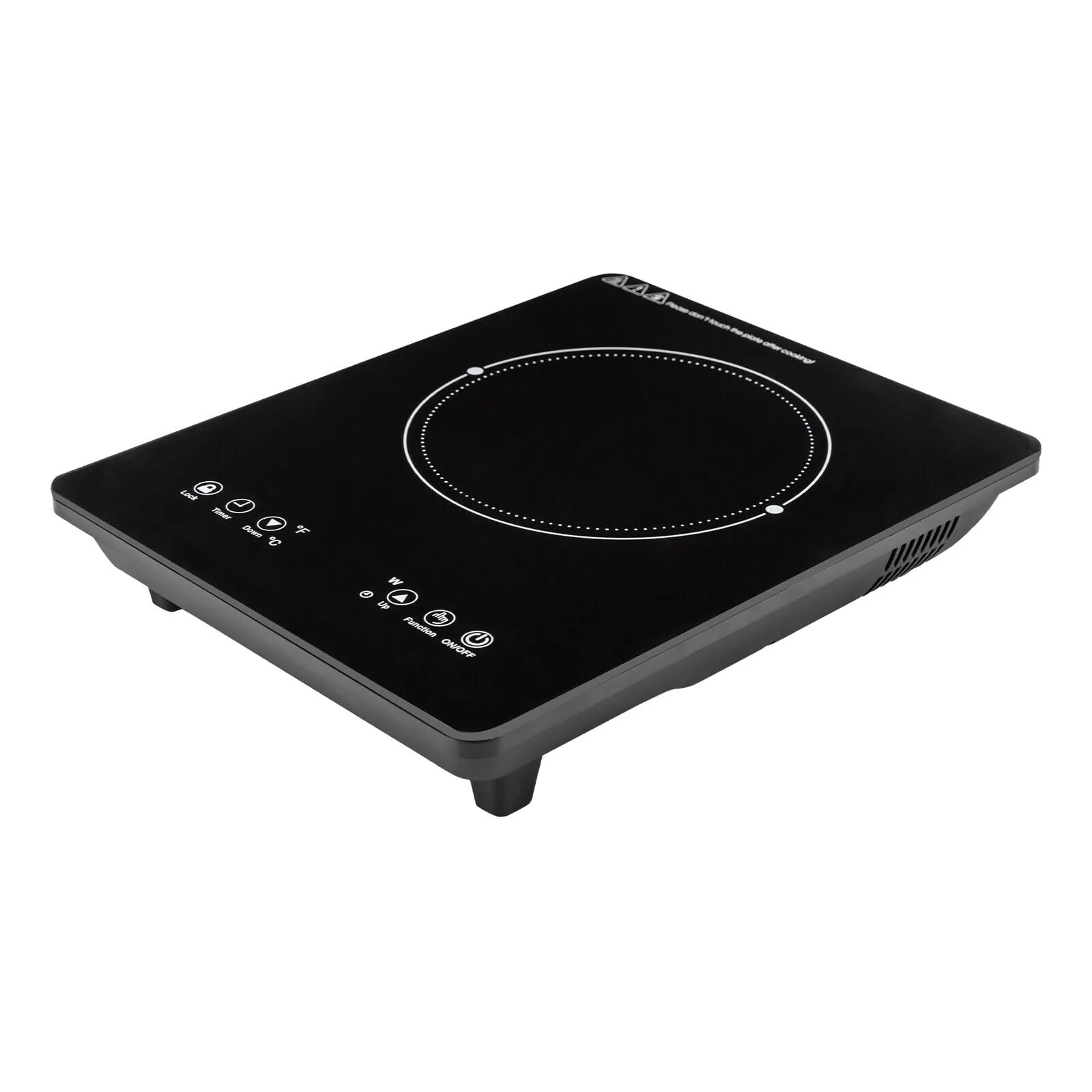 1800W Portable Electric Induction Cooktop Stove Hotplate Cooker Durable Kitchen