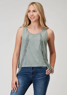 2011 LT. GREY P/R SCOOP NECK TANK