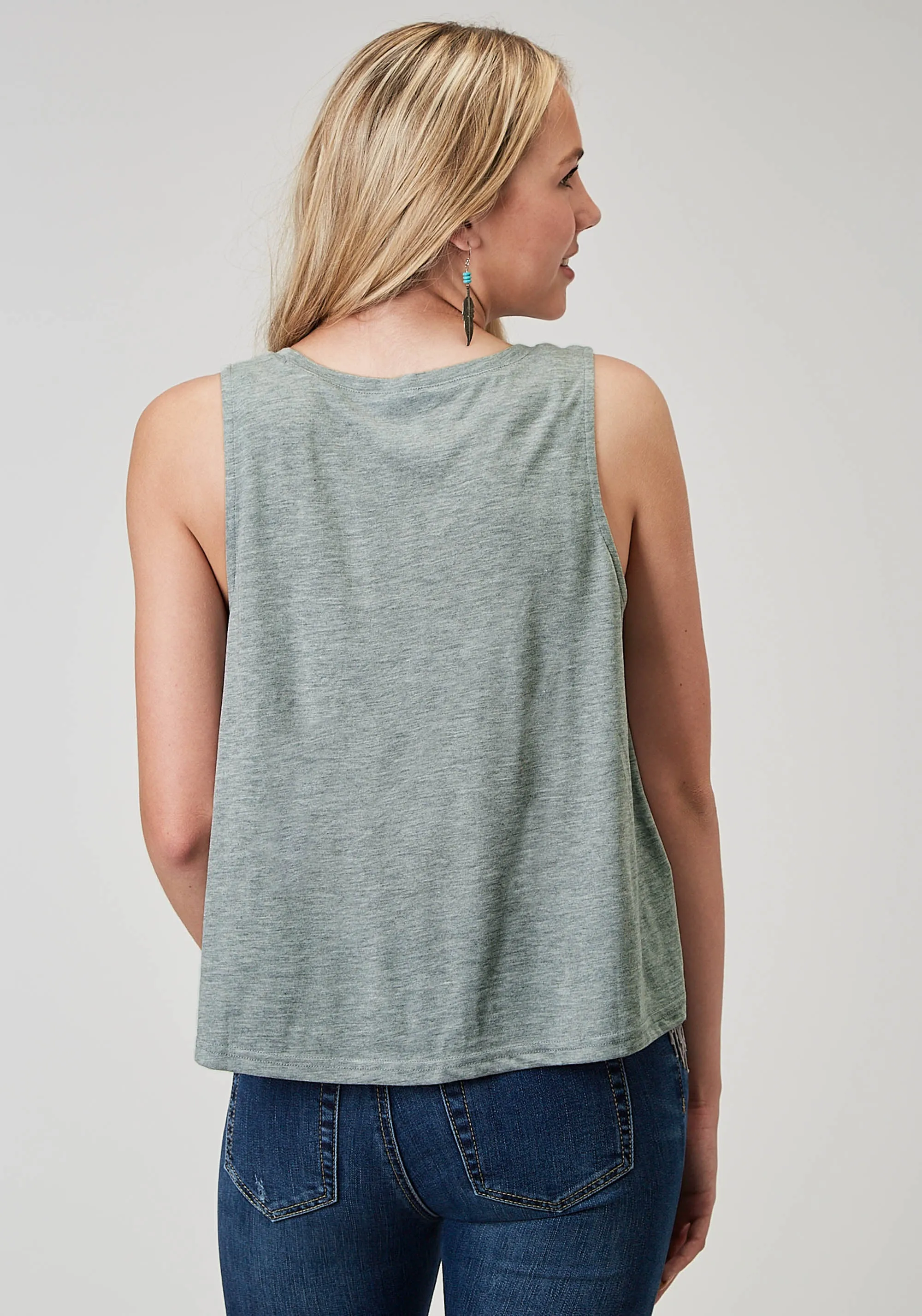 2011 LT. GREY P/R SCOOP NECK TANK