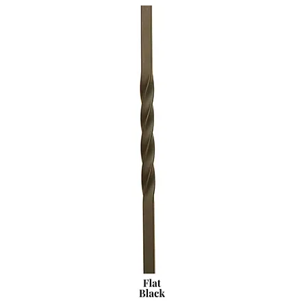 2BASK44 | Double Basket Iron Baluster | 2553 | 1/2"