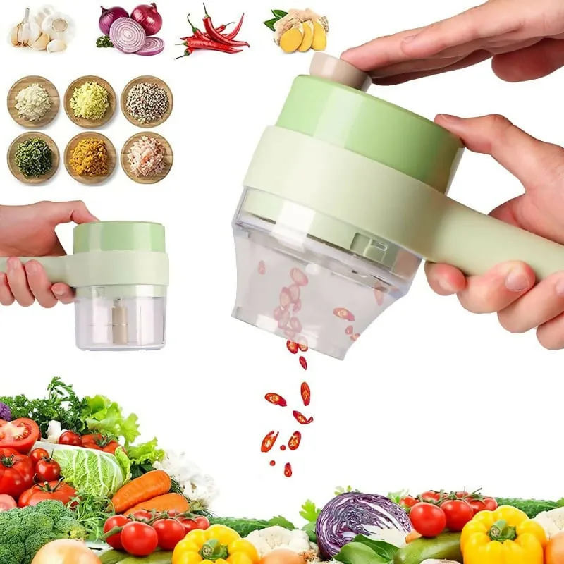 3 In 1 Multi- Functional Electric Handheld Cooking Hammer Food Chopper