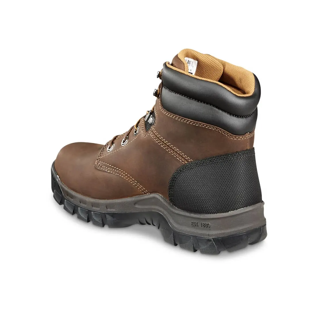 6" Rugged Flex Soft Toe Boot Brown