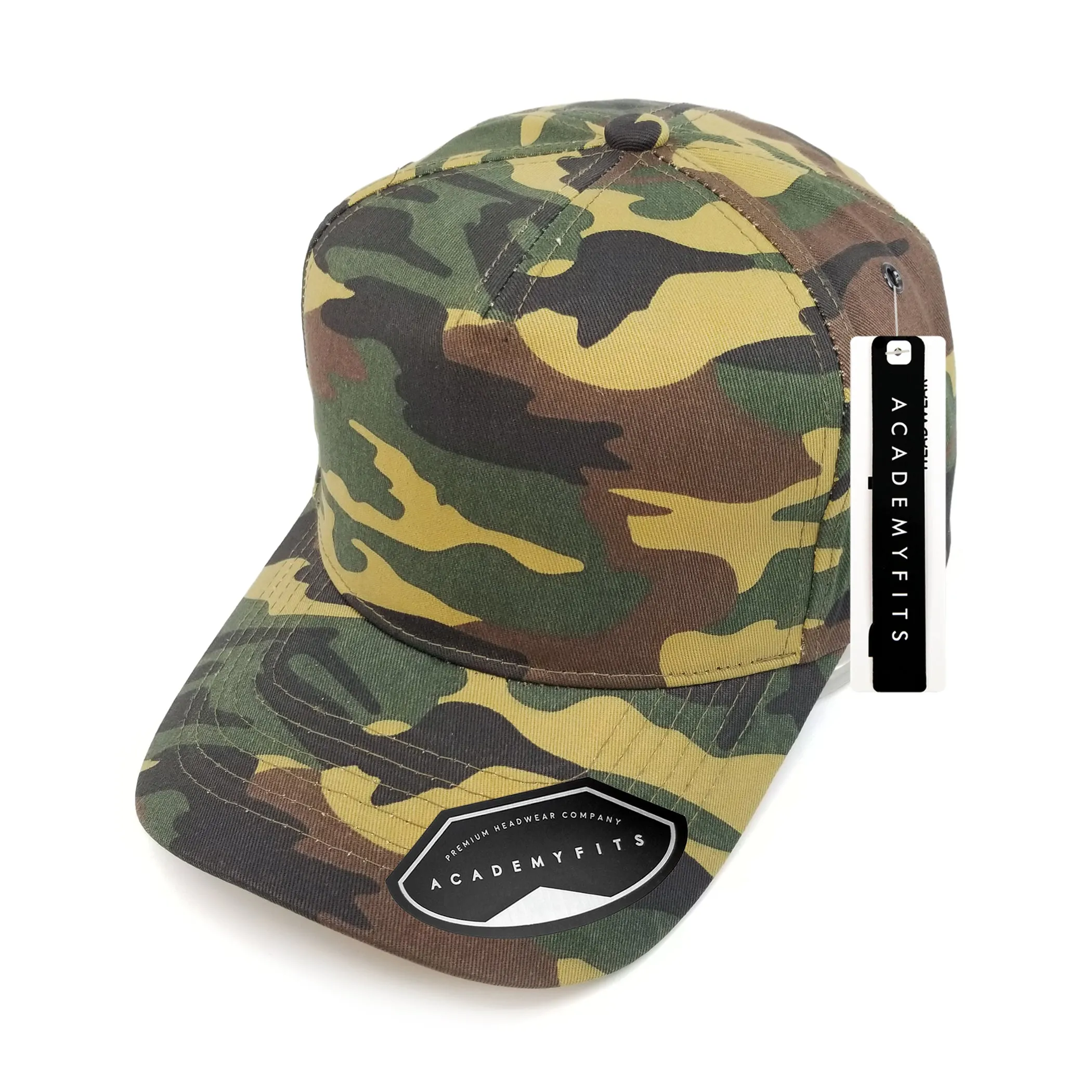 Academy Fits Cotton Canvas Hat Buckle Strapback 2025B