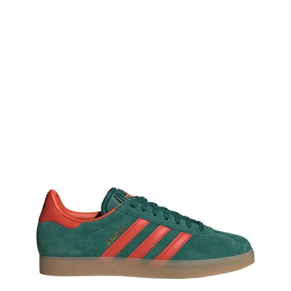 Adidas Gazelle sneakers, dark green