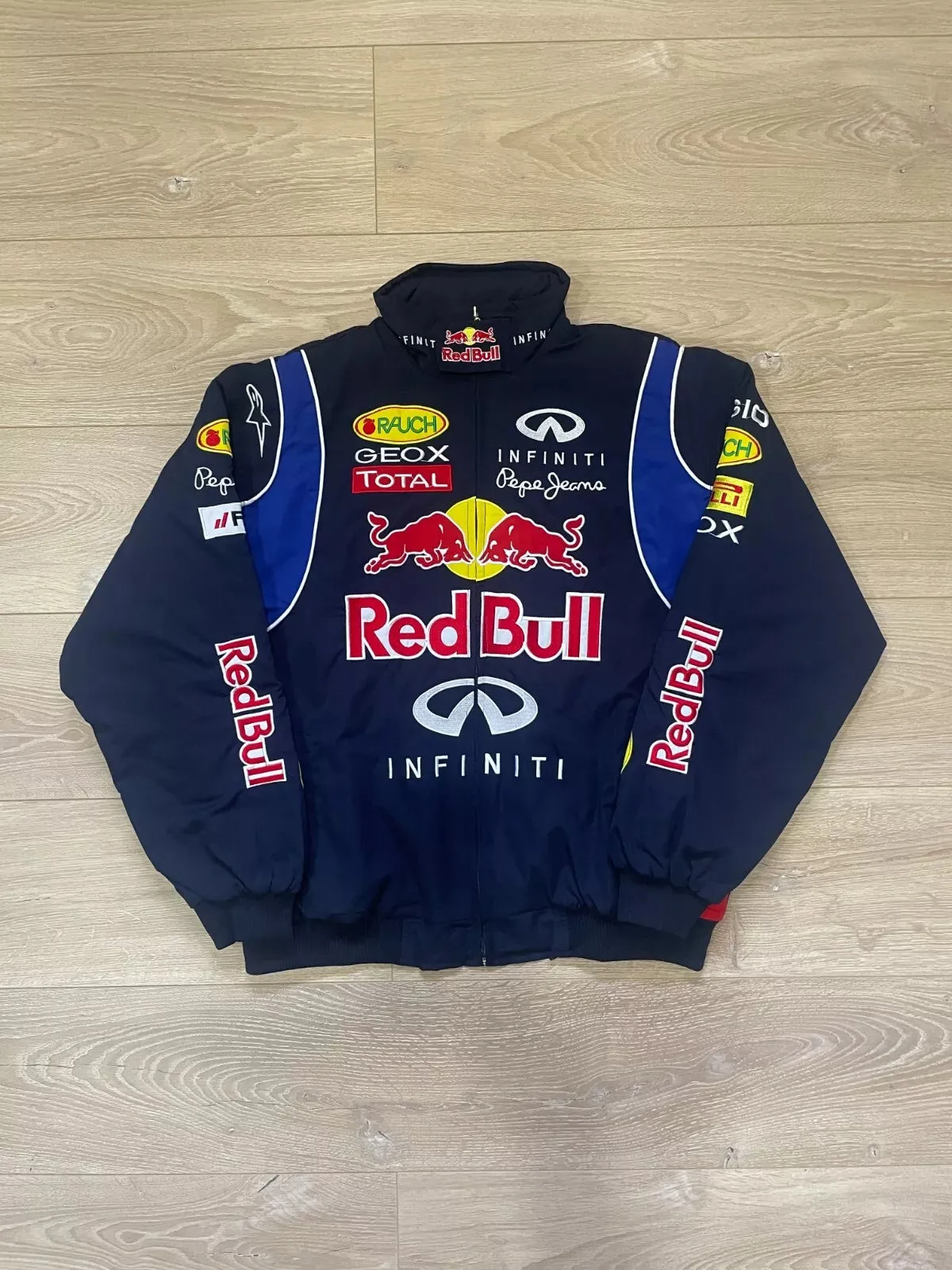 Adult F1 Vintage Racing Jacket Embroidered