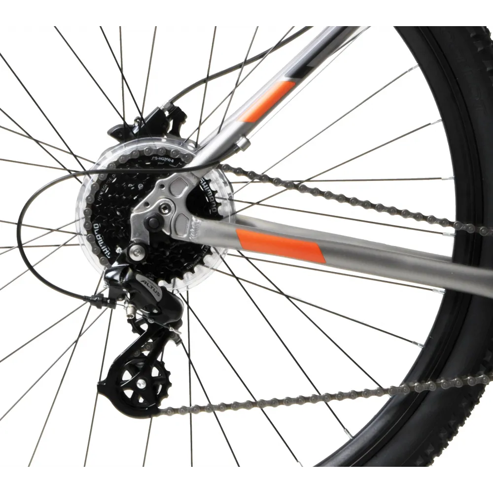 Ammaco Evo V 29" Mountain Bike - Grey & Orange