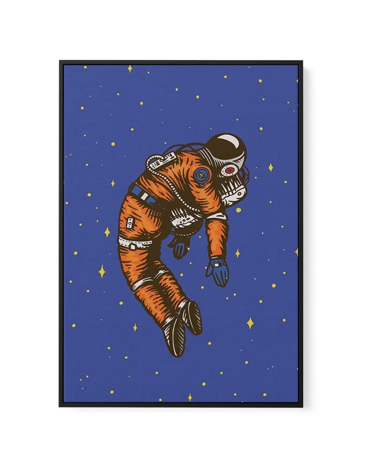 Among the Stars | Framed Canvas Art Print