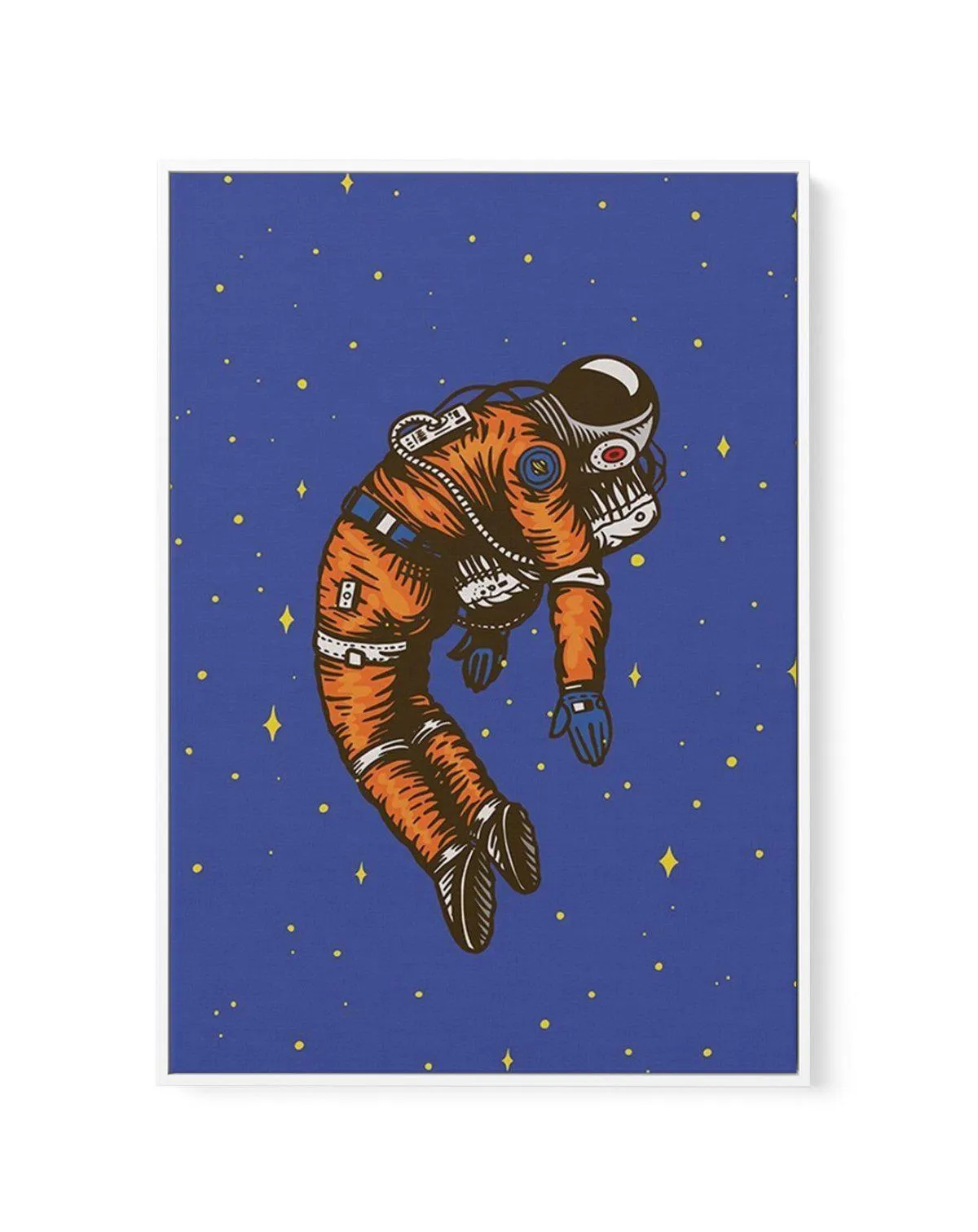 Among the Stars | Framed Canvas Art Print