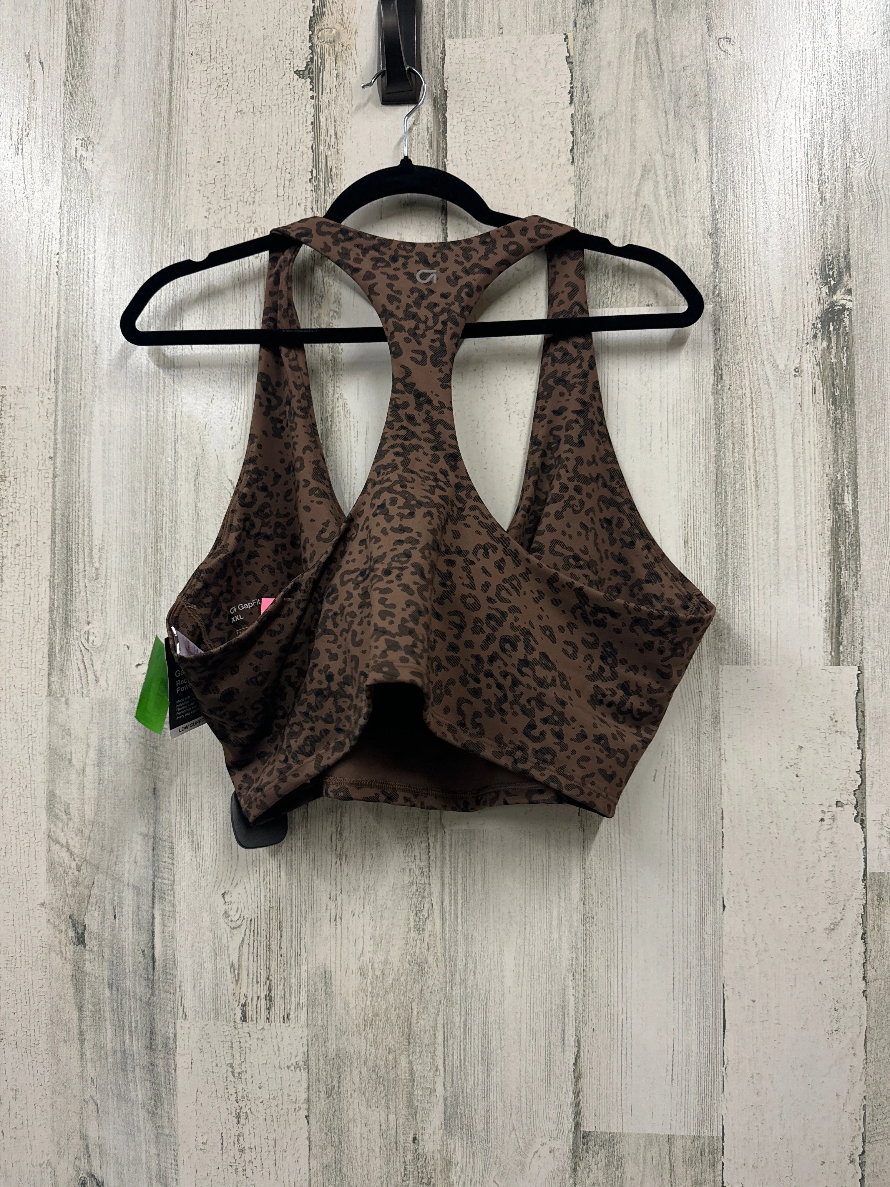 Animal Print Athletic Bra Gap, Size 2x