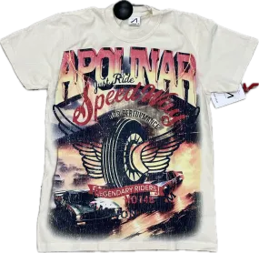 APOLINAR SPEED WAY T-SHIRT-APR401 'OFF WHITE'