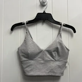 Athletic Bra By Lululemon In Grey, Size: 6