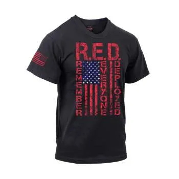 Athletic Fit R.E.D. (Remember Everyone Deployed) T-Shirt