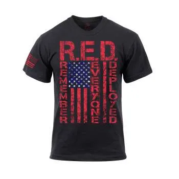 Athletic Fit R.E.D. (Remember Everyone Deployed) T-Shirt