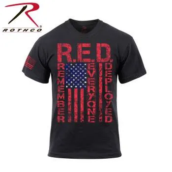 Athletic Fit R.E.D. (Remember Everyone Deployed) T-Shirt