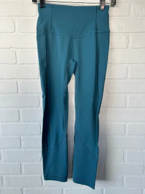 Athletic Leggings By Lululemon In Blue, Size: 4