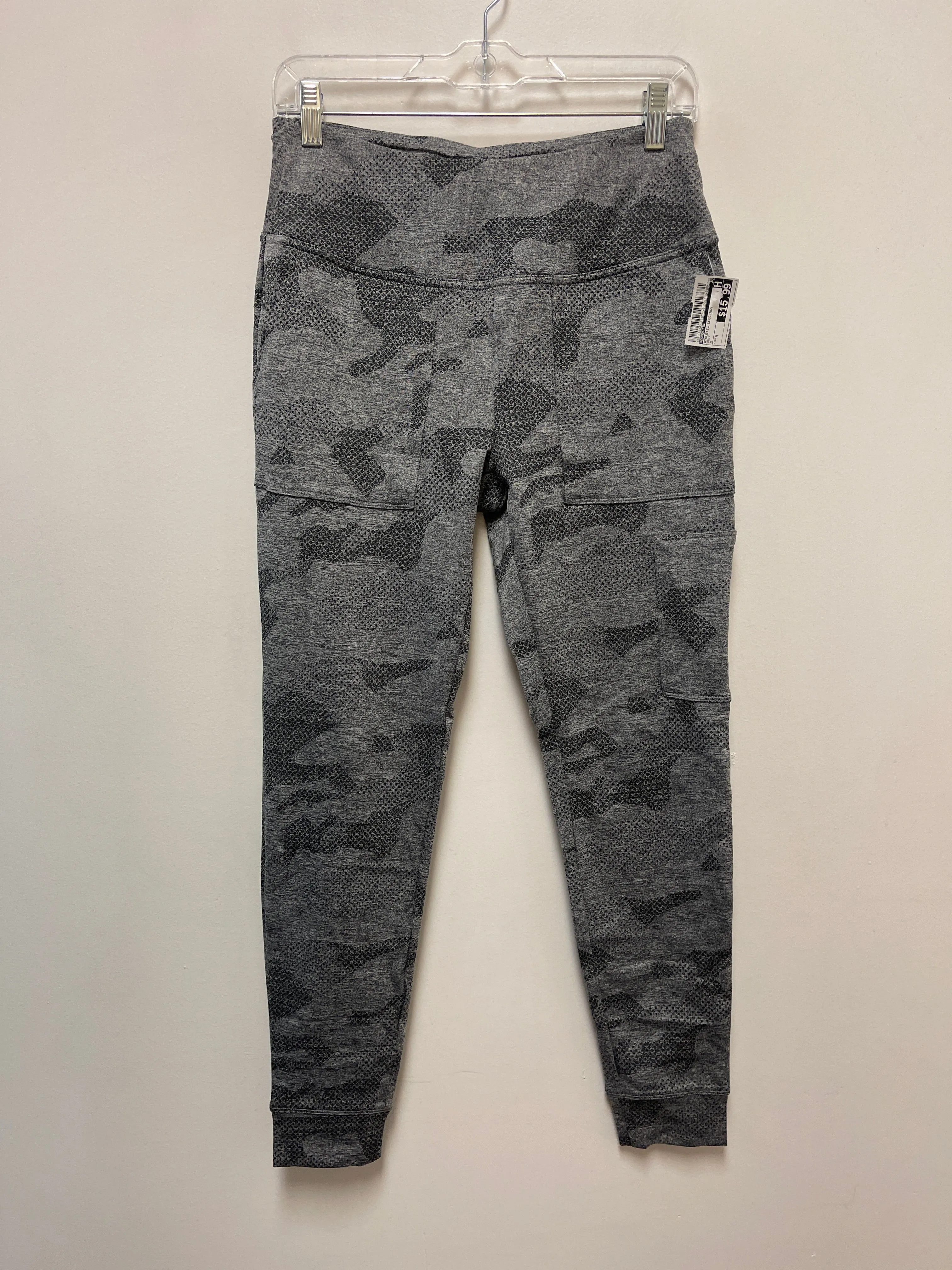 Athletic Leggings By Mondetta In Grey, Size: M