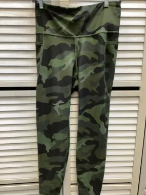 Athletic Leggings By Old Navy In Green, Size: L