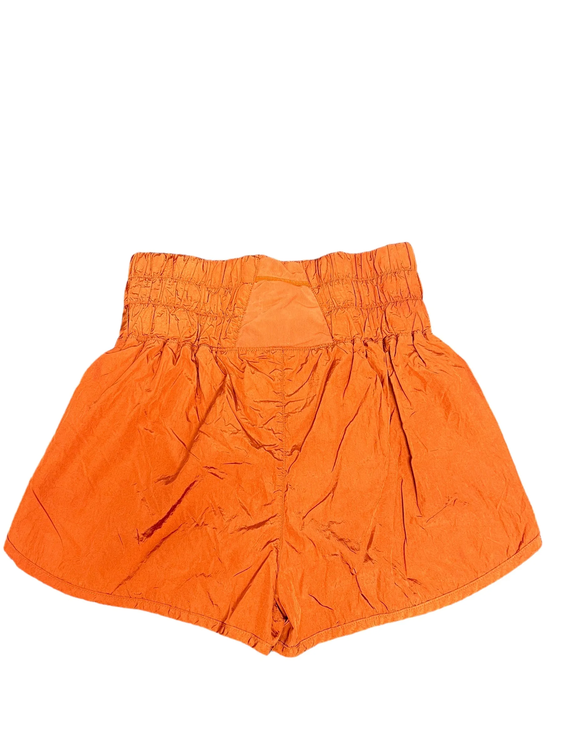 Athletic Shorts By Free People In Orange, Size: L