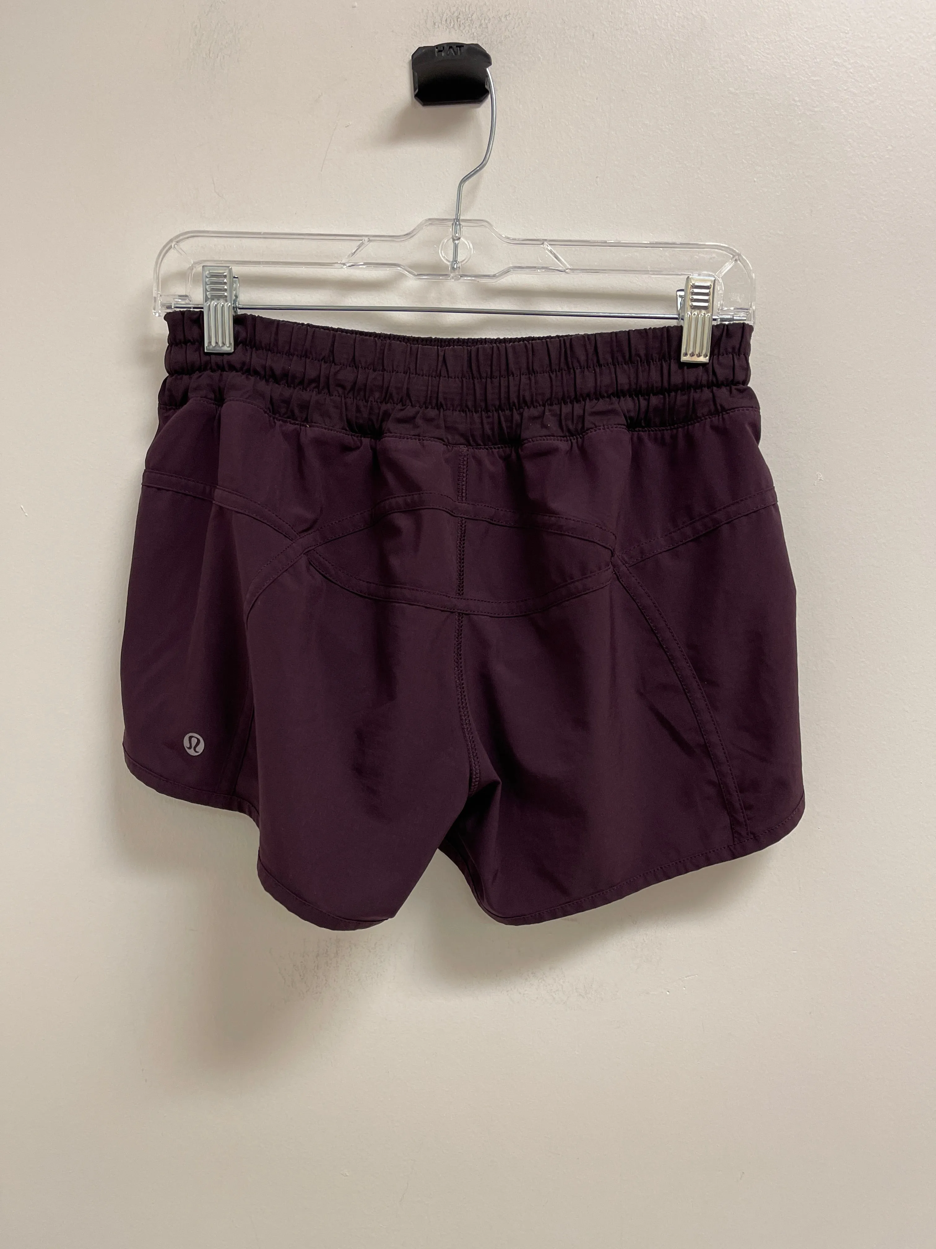 Athletic Shorts By Lululemon In Purple, Size: 6