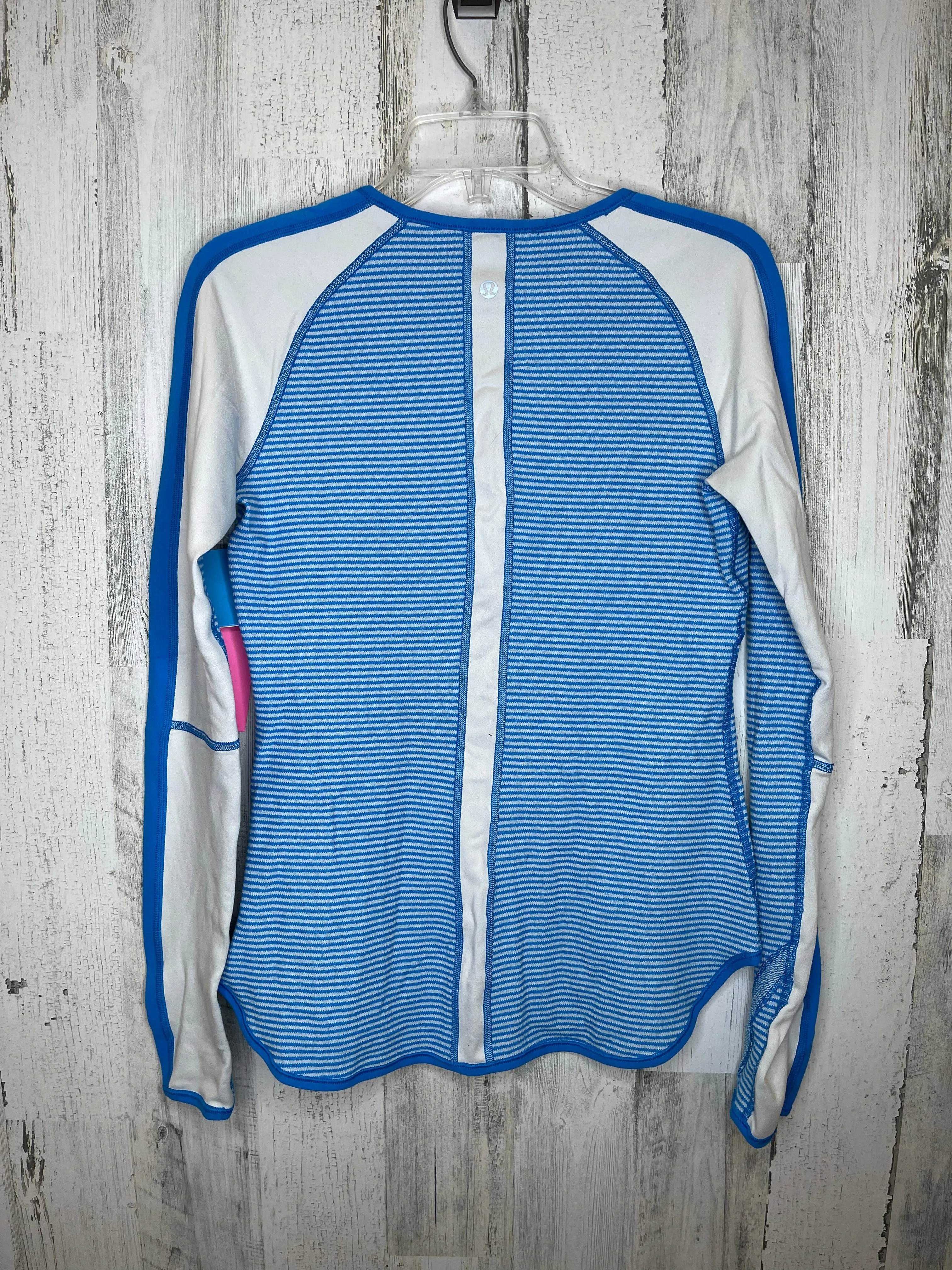 Athletic Top Long Sleeve Collar By Lululemon  Size: S