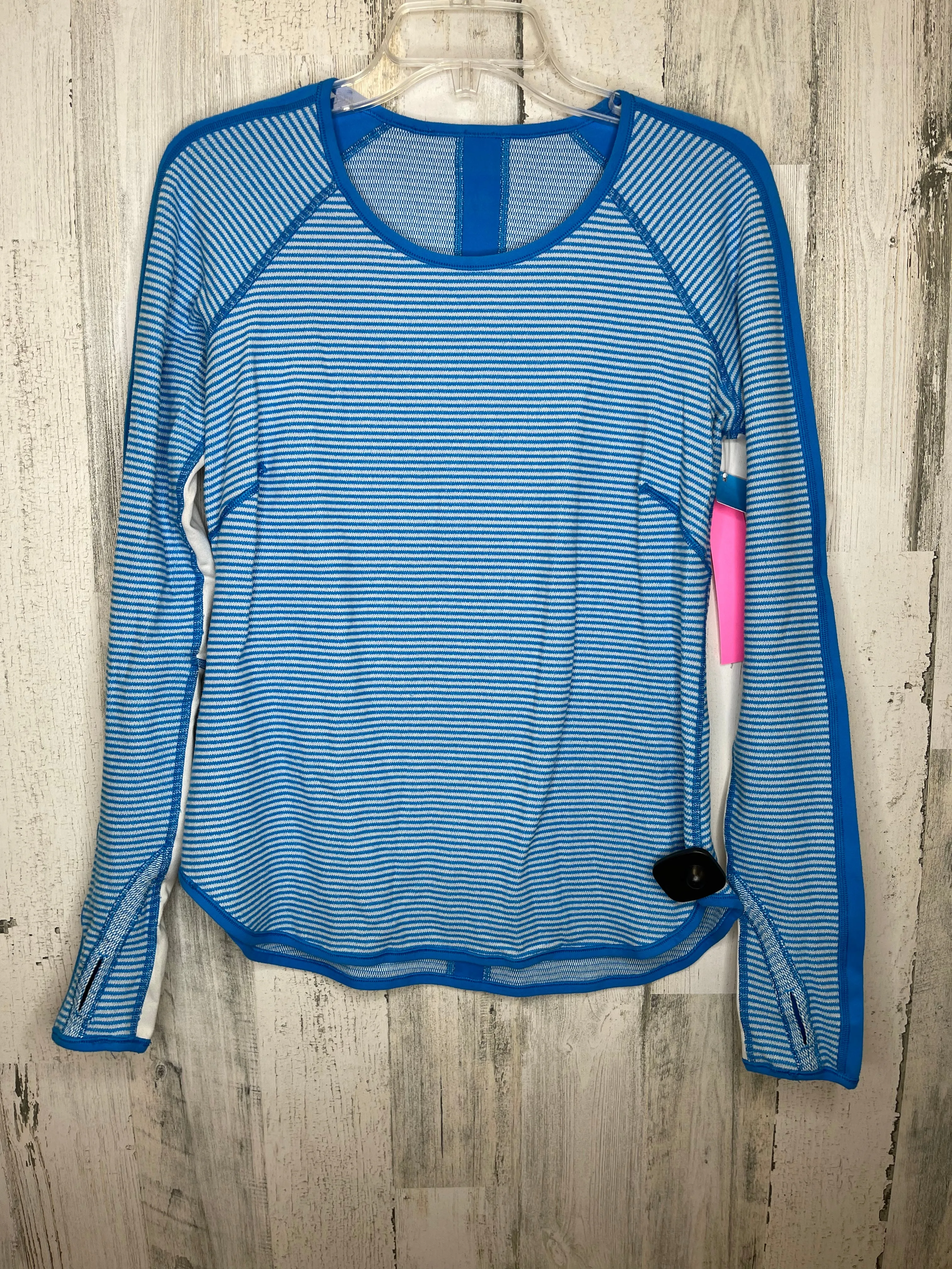 Athletic Top Long Sleeve Collar By Lululemon  Size: S