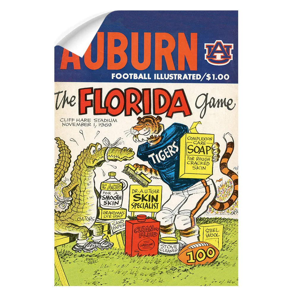 Auburn Tigers - Auburn Football Illustrated the Florida Game 11.1.69