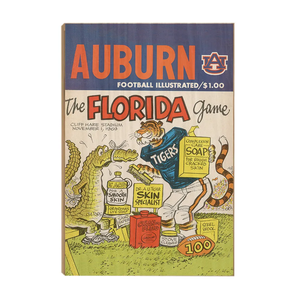 Auburn Tigers - Auburn Football Illustrated the Florida Game 11.1.69