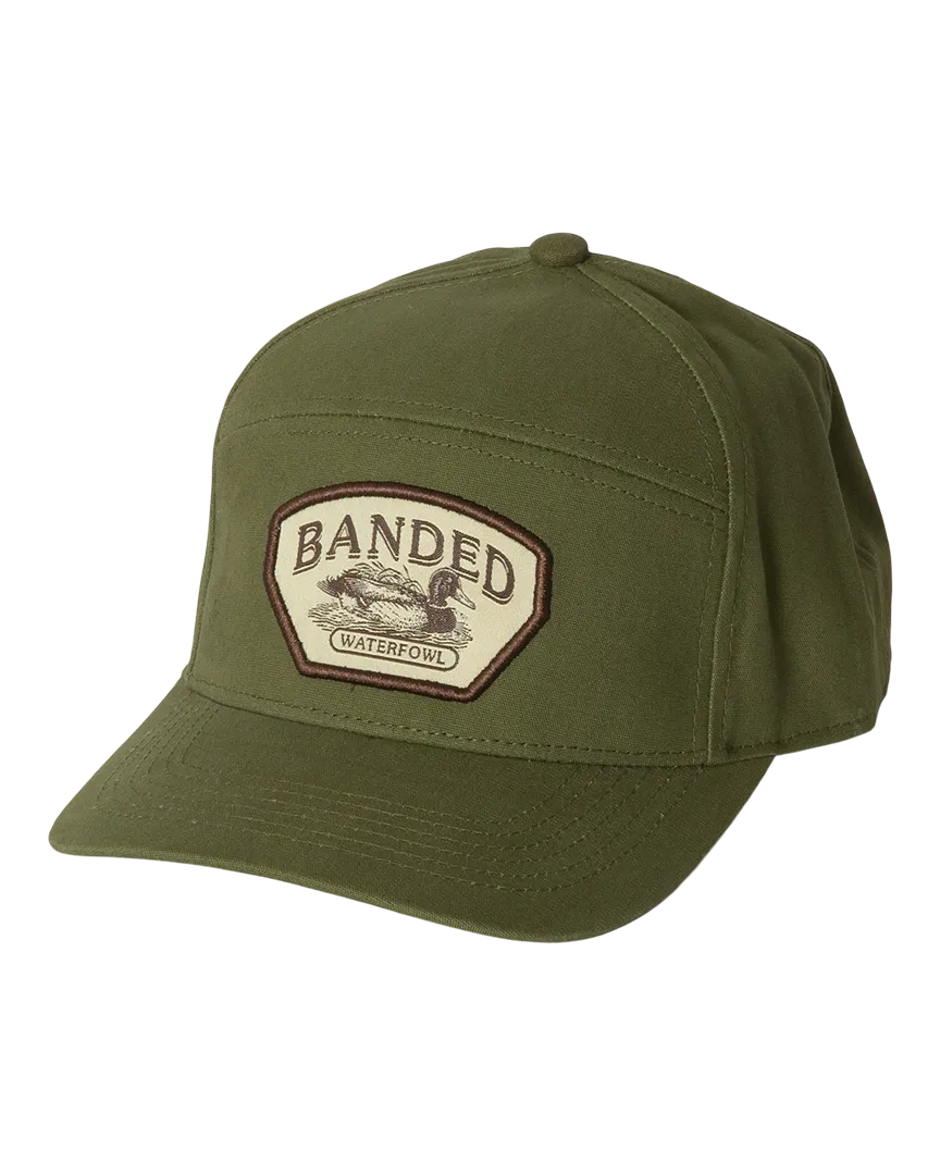 Banded Vintage Canvas Cap