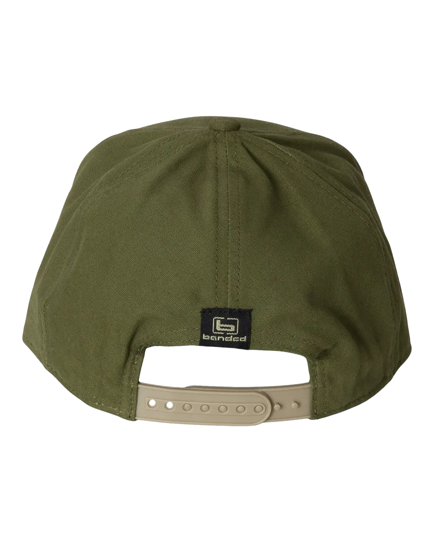 Banded Vintage Canvas Cap