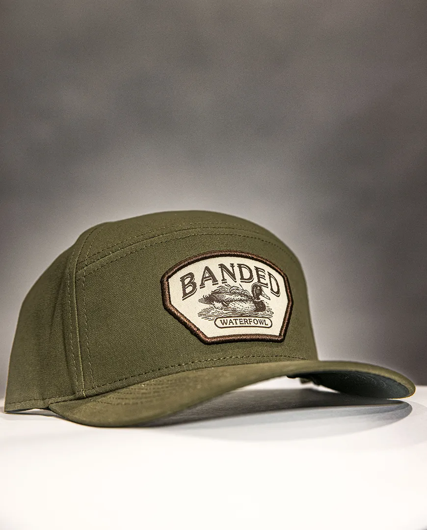 Banded Vintage Canvas Cap