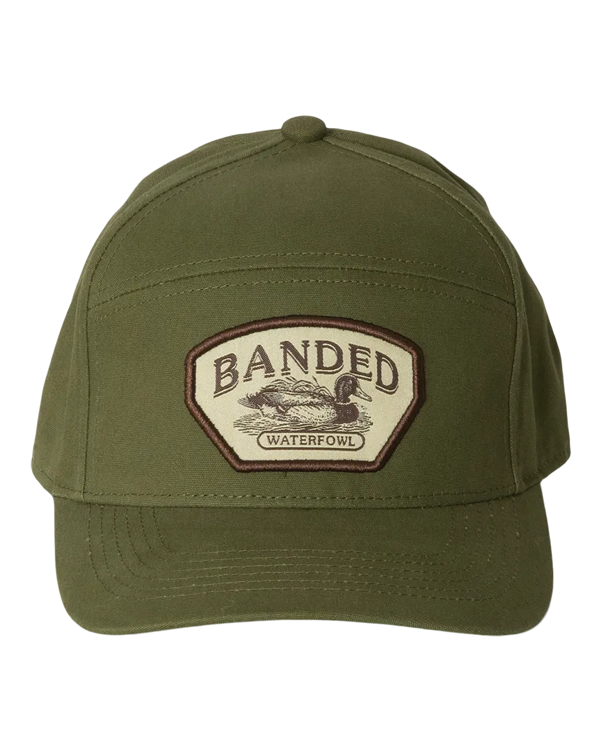 Banded Vintage Canvas Cap