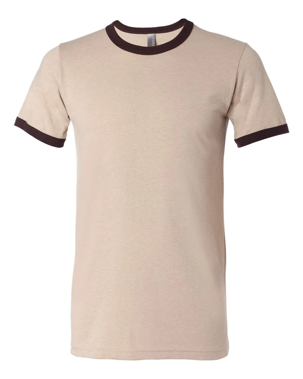 Bella Canvas 3055 Jersey Heather Ringer Tee