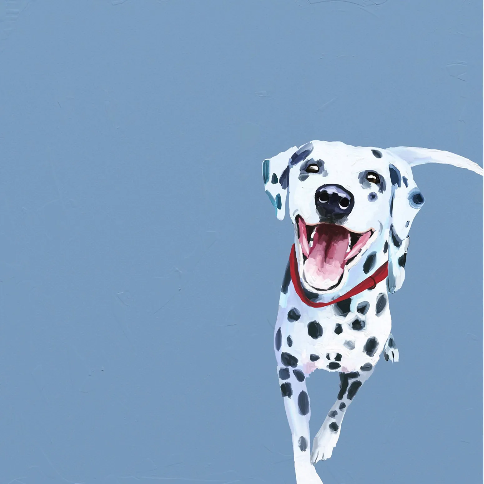 Best Friend - Dalmatian Canvas Wall Art