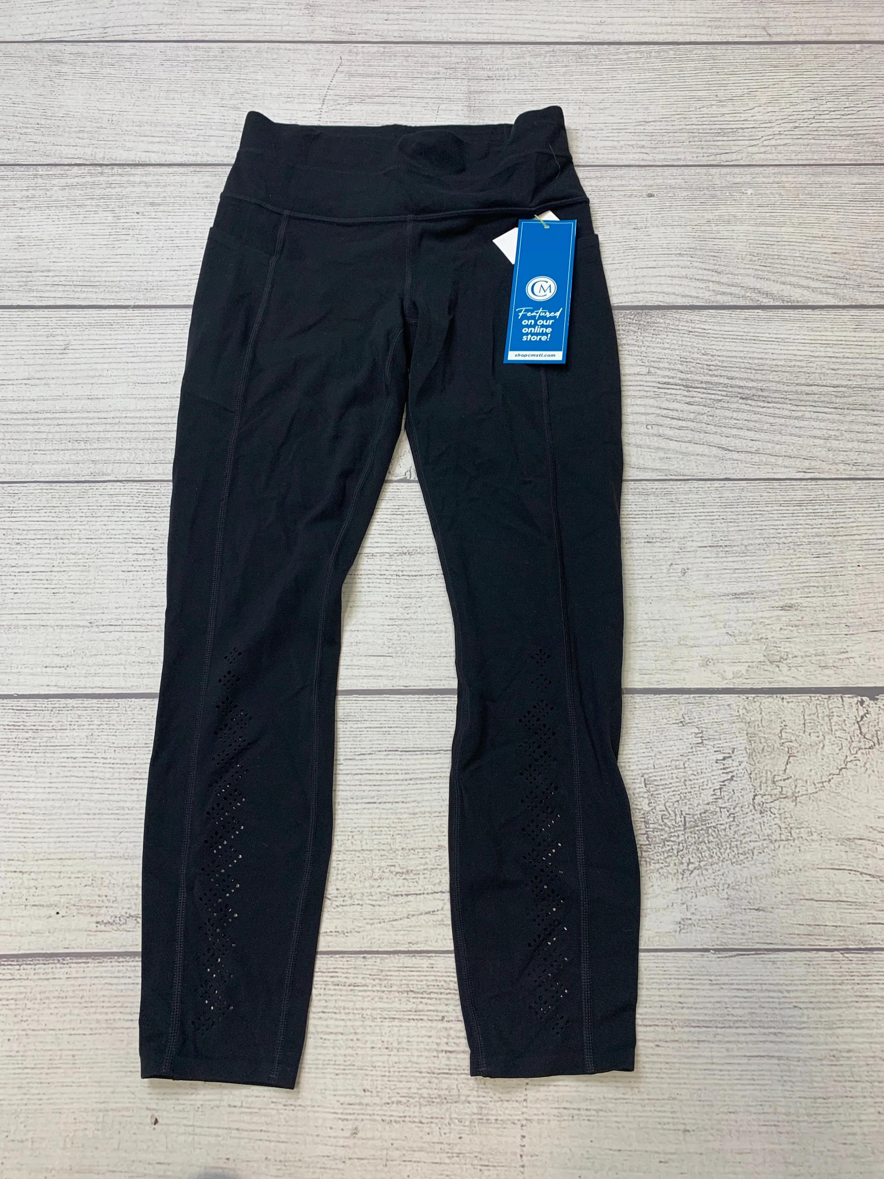 Black Athletic Leggings Athleta, Size S