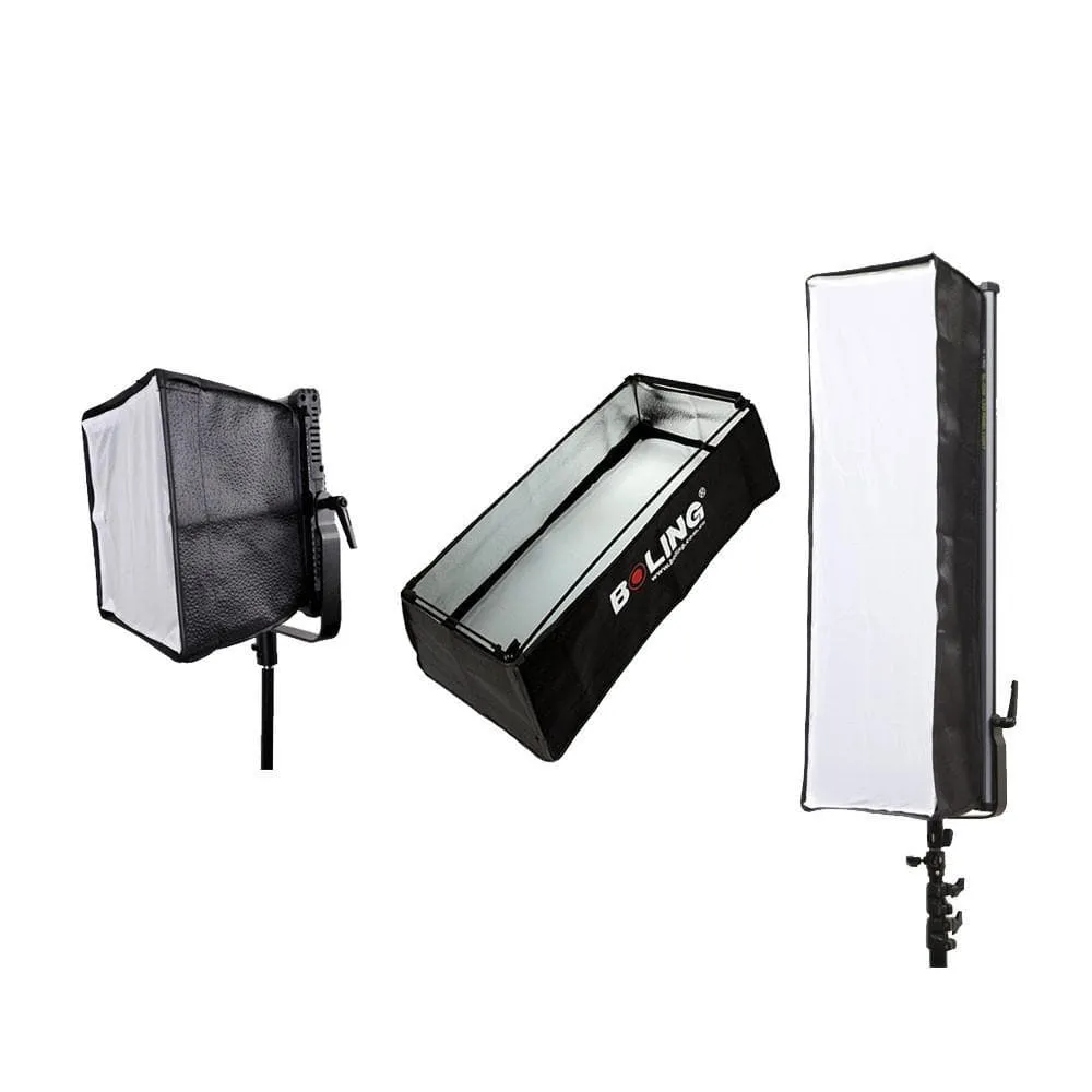 Boling LED Panel Softbox and Grid for 2220P 2250P 2280P Panels