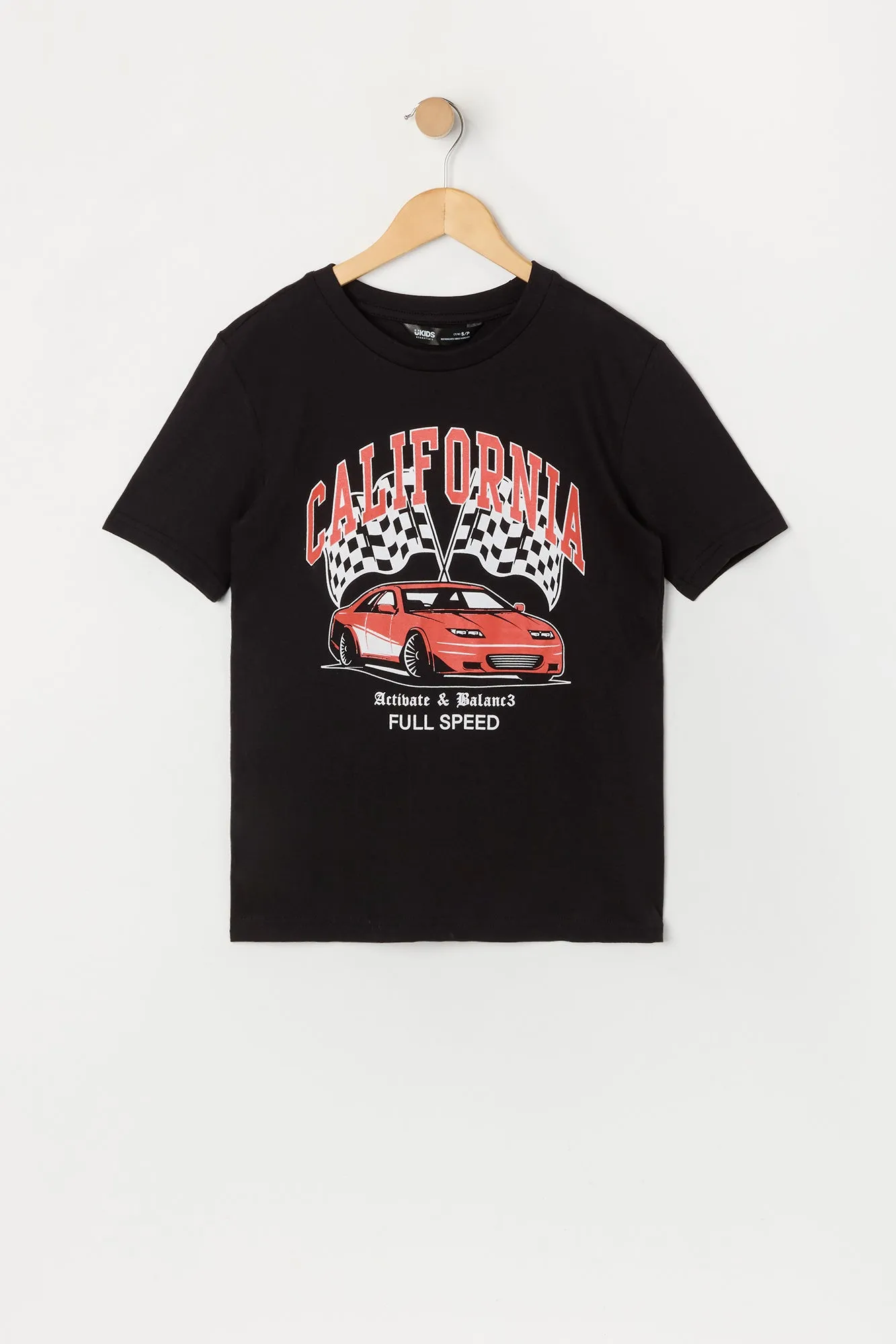 Boys California Full Speed Graphic T-Shirt