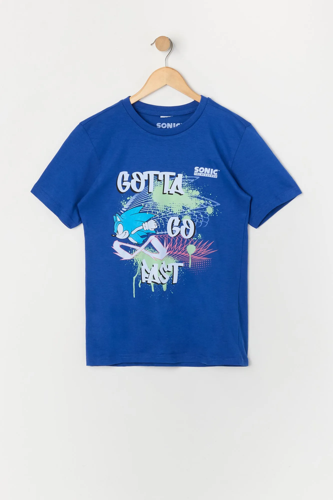 Boys Sonic Gotta Go Fast Graphic T-Shirt