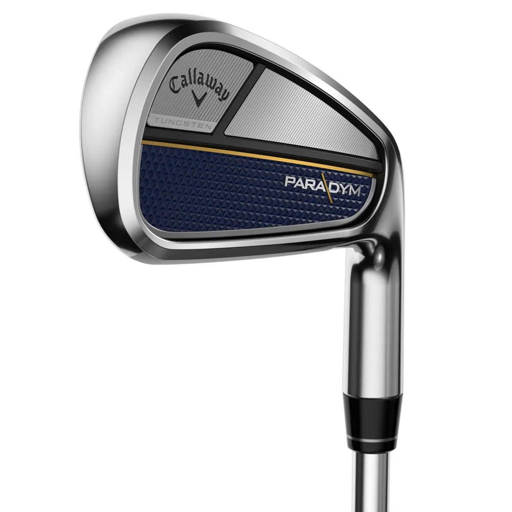 Callaway Mens Paradym RH 4-PW Irons Steel Stiff