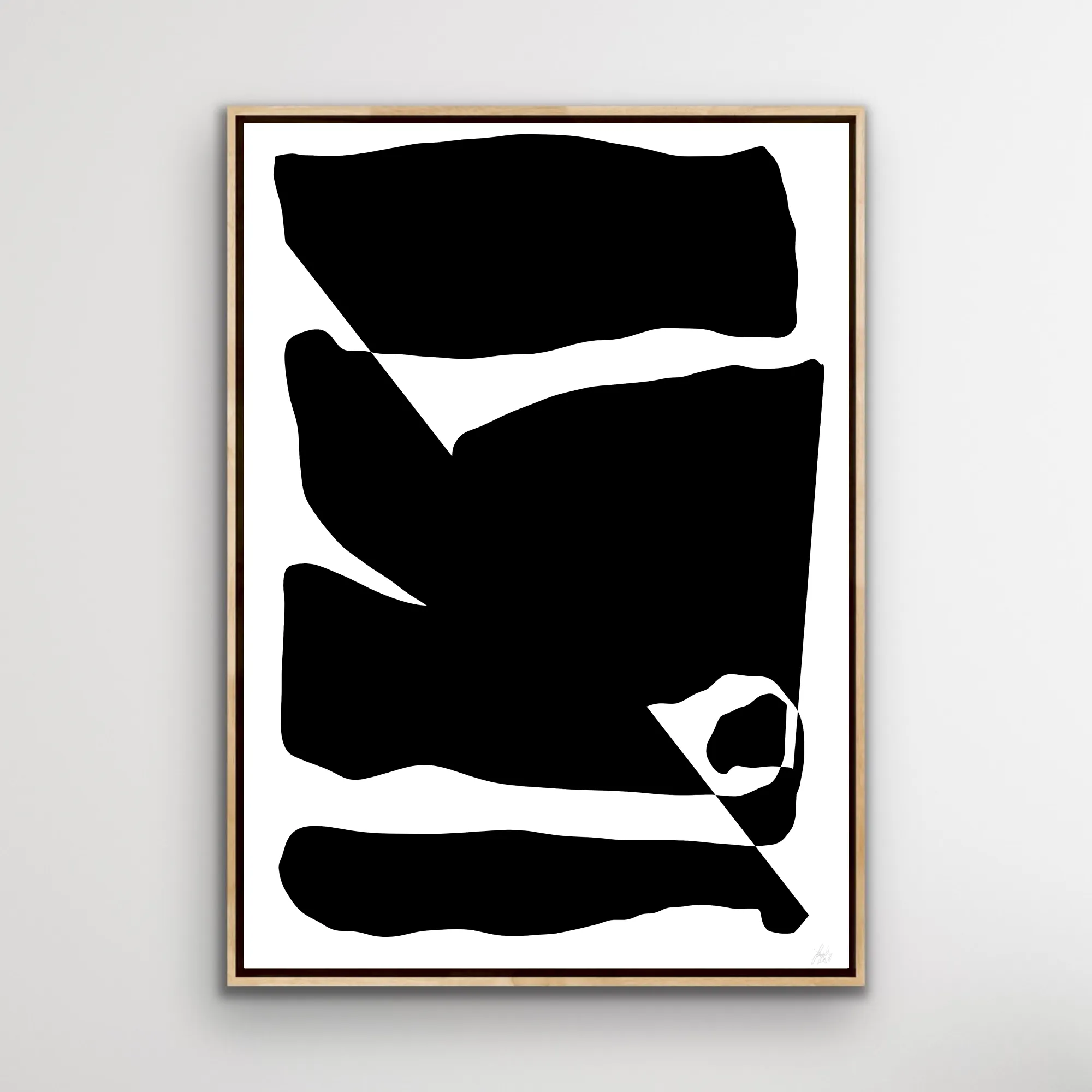 Canvas Print: "Shapes #4"