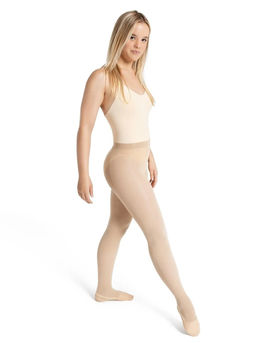 CAPEZIO 1916 ULTRA SOFT SELF KNIT WAISTBAND TRANSITION TIGHT