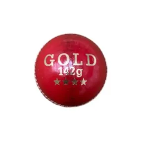 CGH 142g Gold 4pc Cricket Ball