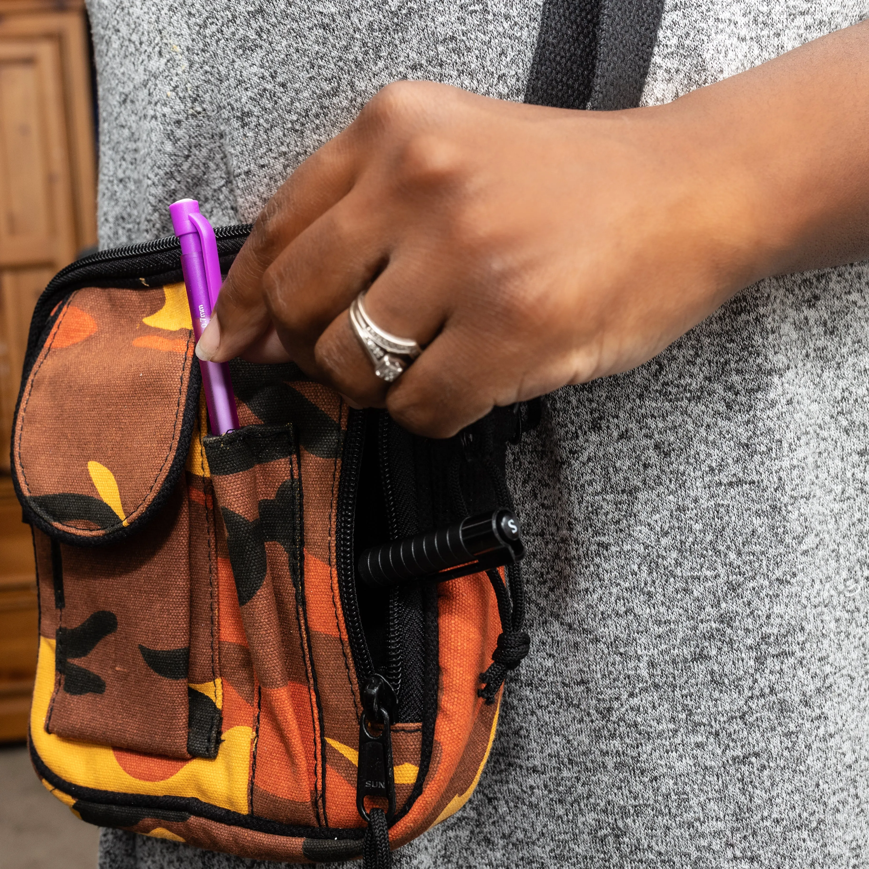 City Camo Shoulder Bag