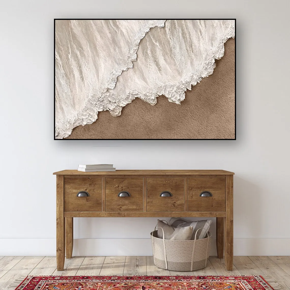 Coastal Caress Canvas