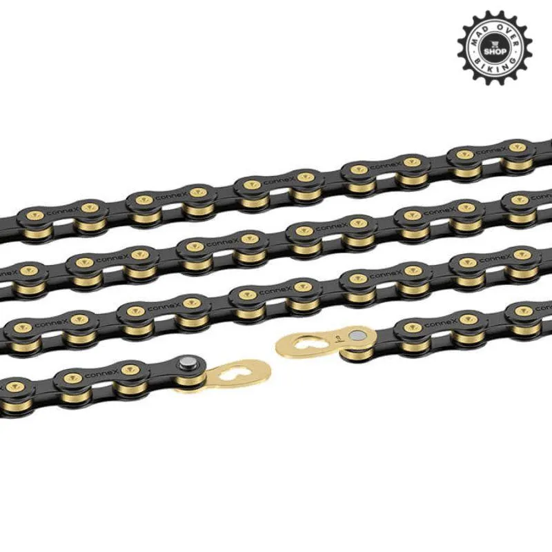 Connex 9 Speed Chain Black Coating - Black Coating , Brass