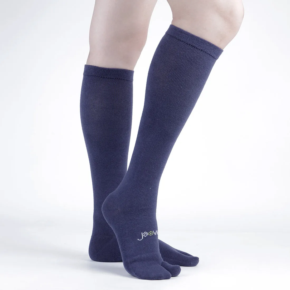 Cotton Everyday Split Toe Socks (15-20mmHg) - Solids