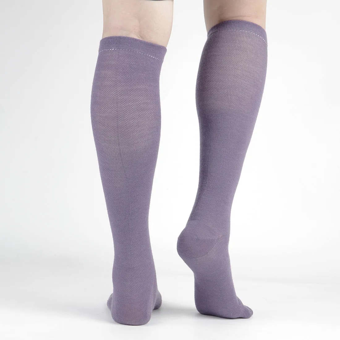 Cotton Everyday Split Toe Socks (15-20mmHg) - Solids