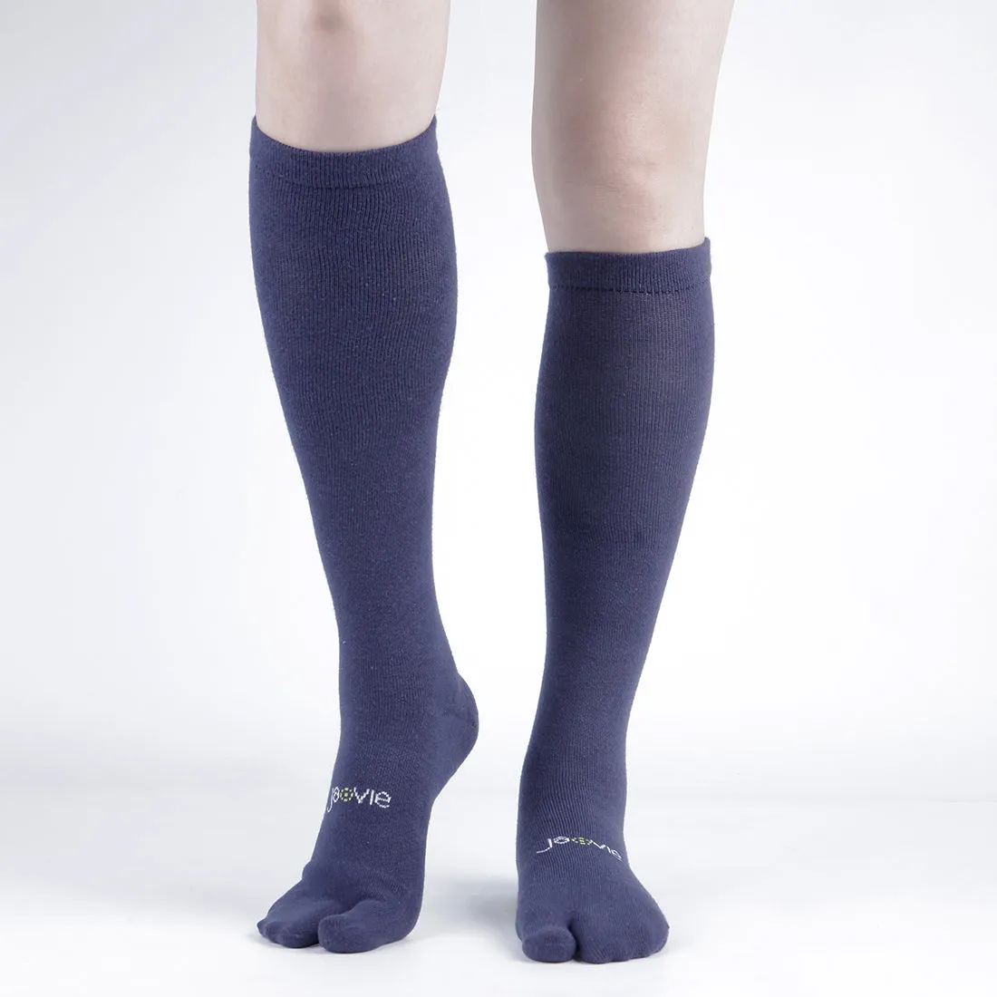 Cotton Everyday Split Toe Socks (15-20mmHg) - Solids