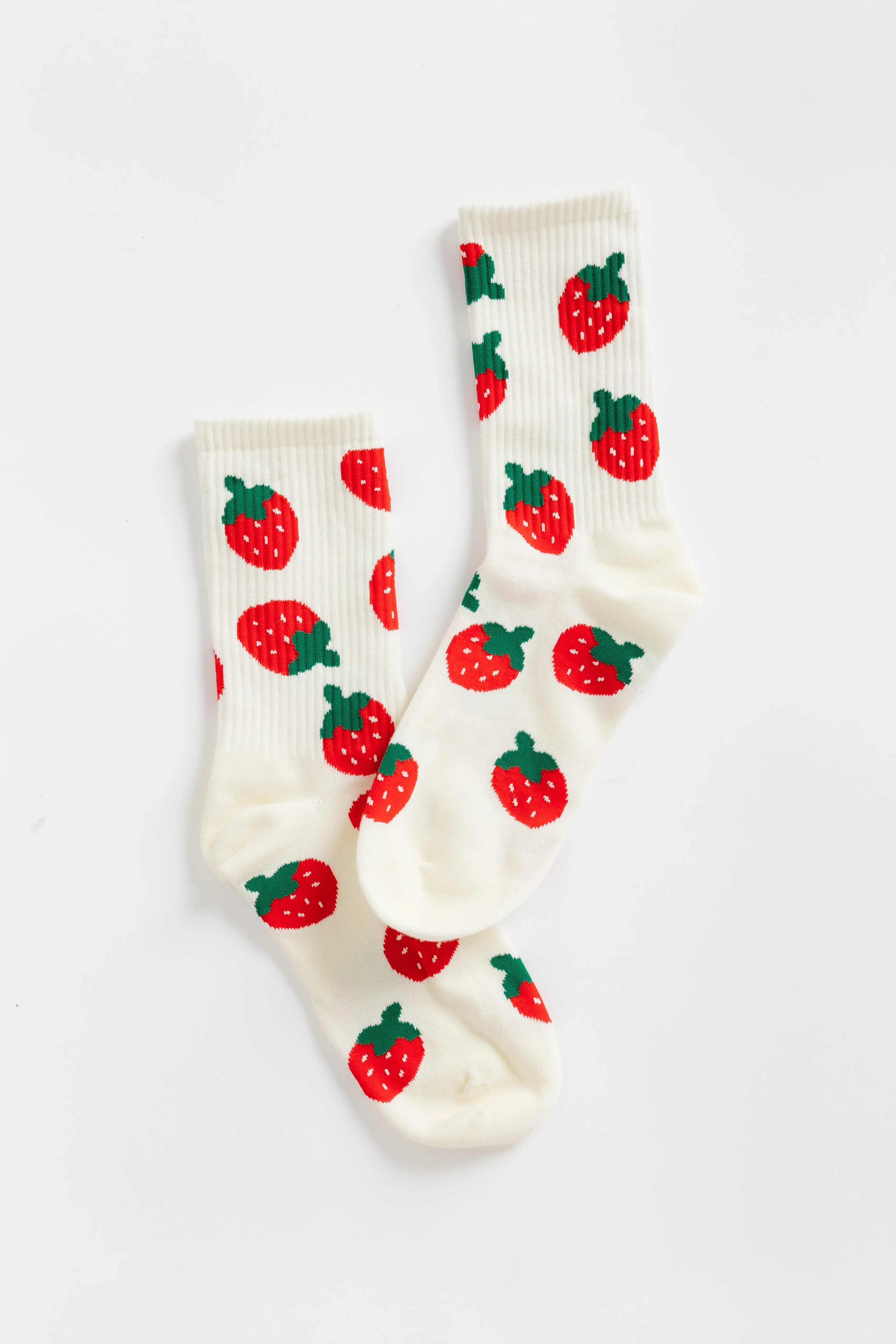 Cove Strawberries Crew Sock