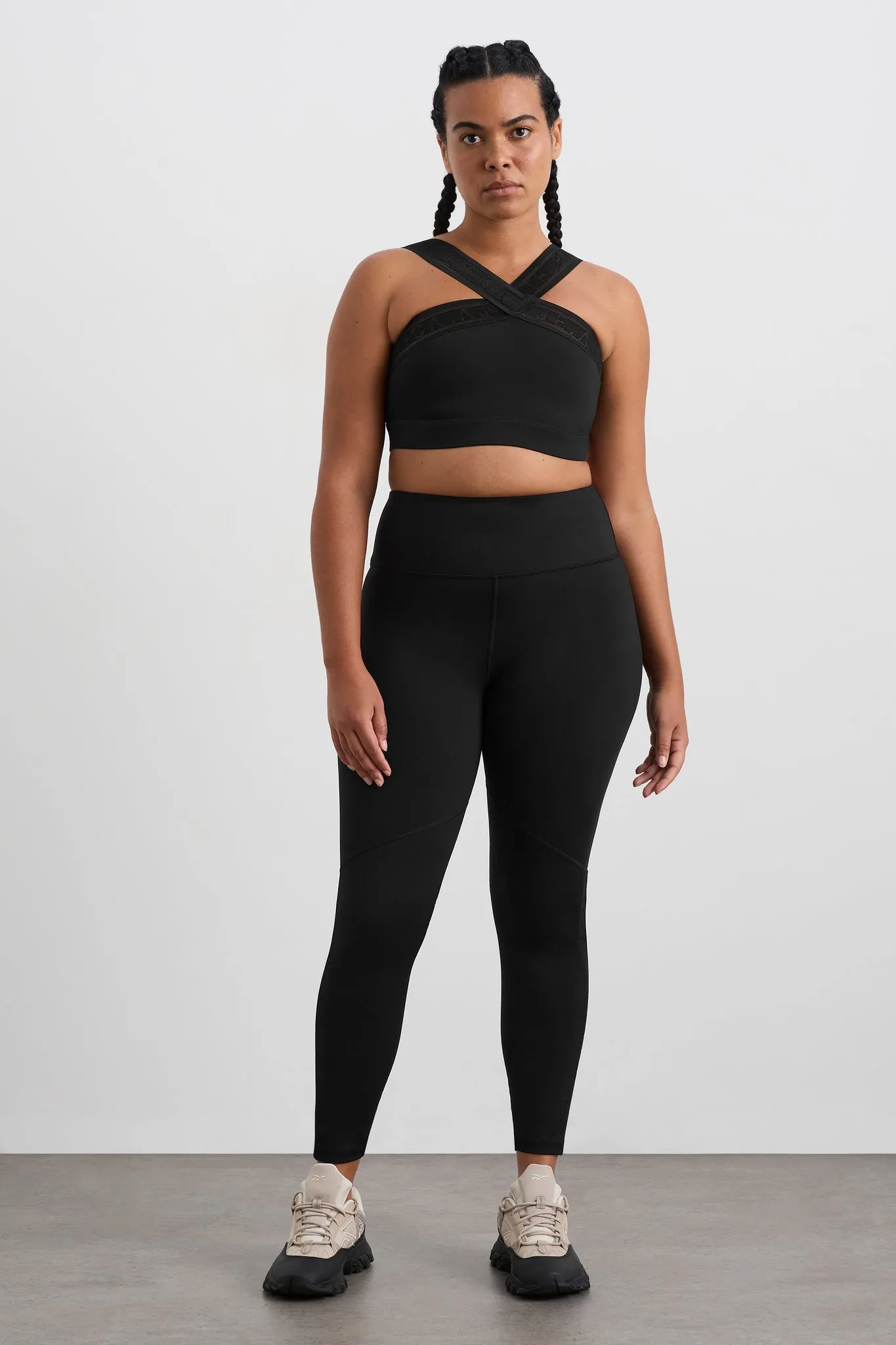 Cross Neck Sports Crop 384